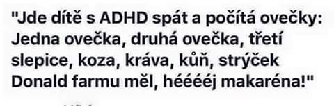 problémy ADHD